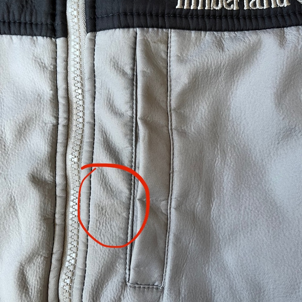 Timberland Gray Zip Up Jacket - Picture 3 of 9